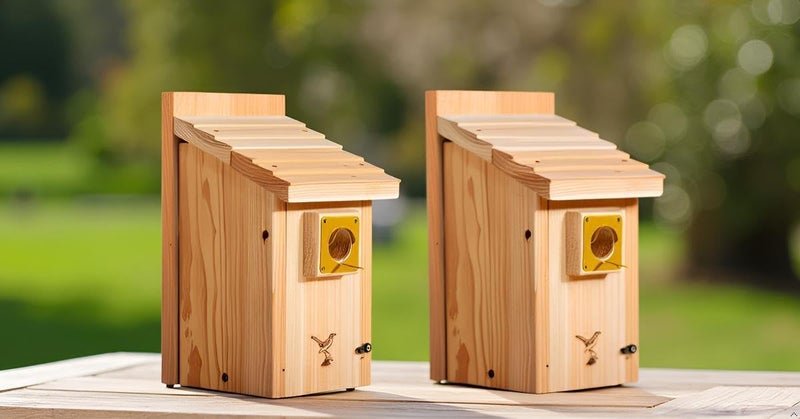 CEDAR ALPHA 4Pk Bluebird House Predator Guard,Metal Birdhouse Guard,Bird House Hole Protector Guard for Eastern Bluebird Box 1 1/2 Inch Opening - Image 5